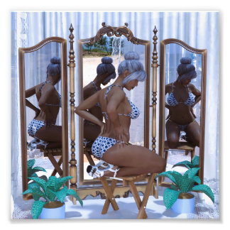 Looking Glass Photo Print