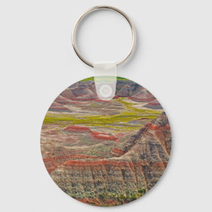 "Looking into the badlands" collection Key Ring