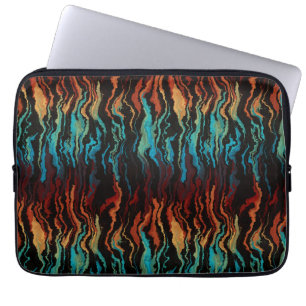 Looking into the Fire abstract Laptop Sleeve
