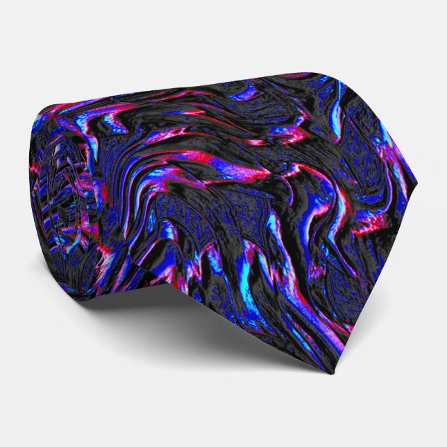Looking like blue and pink textured of wall tie (Rolled)