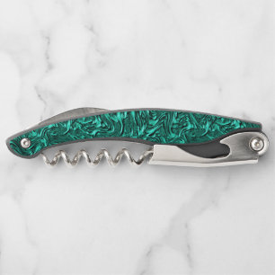 Looking like jade green textured of wall corkscrew