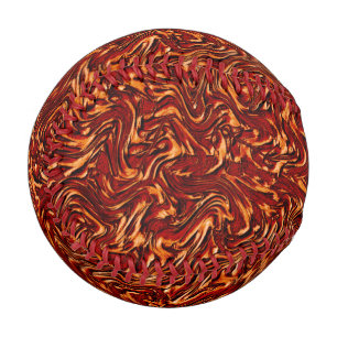 Looking like orange and coral textured of wall baseball