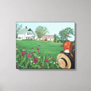 "Looking on with Love" Anne of Green Gables, PEI C Canvas Print
