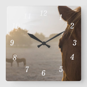 Looking Onward Wall Clock