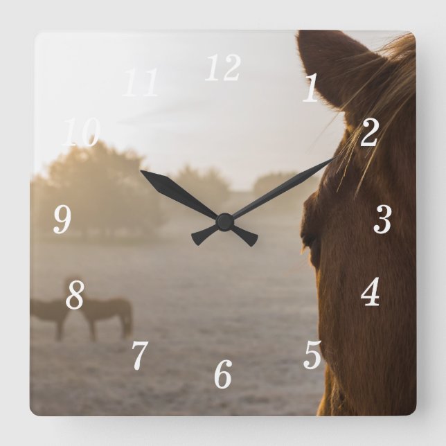Looking Onward Wall Clock (Front)
