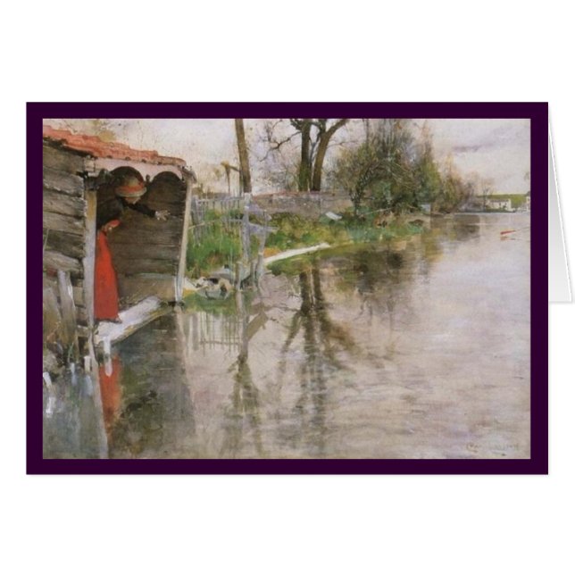 Looking Out at the Canal (Front Horizontal)