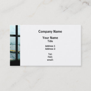 Looking Out at the Sea Business Card