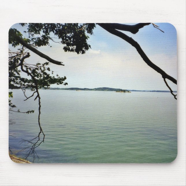 Looking Out Over the River created on a  Mouse Pad (Front)