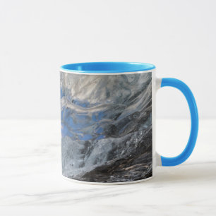 Looking Out Through Thick Ice Mug