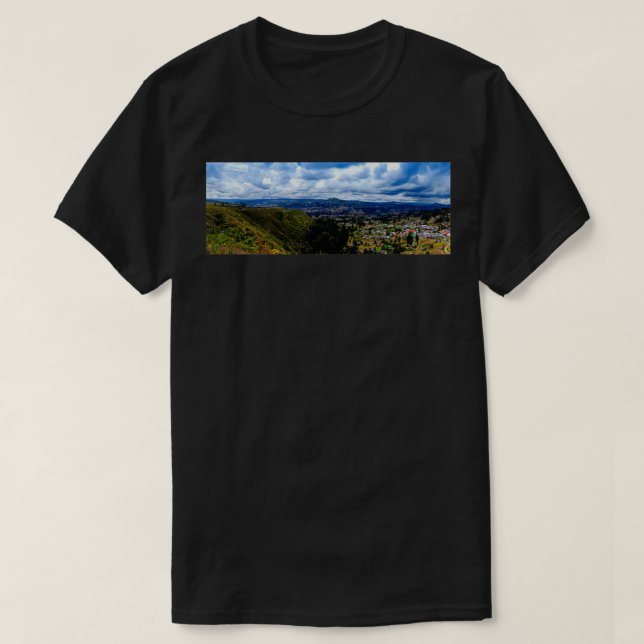 Looking Over Llacao from Pachamama T-Shirt (Design Front)