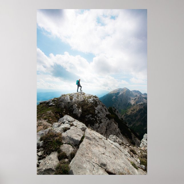 Looking over new adventures poster (Front)