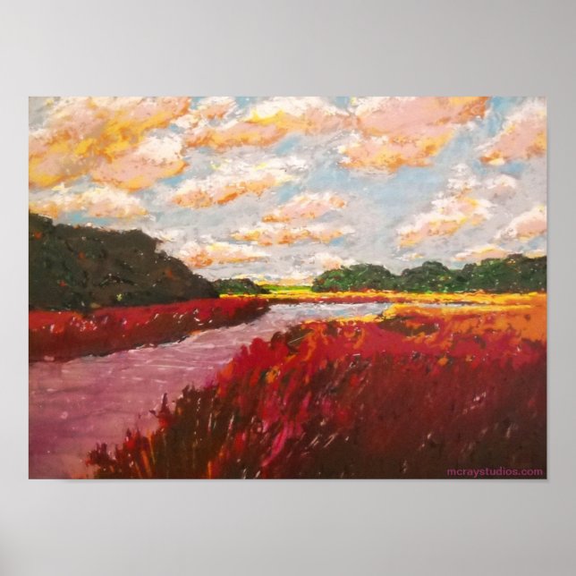 "Looking Pass the Foreground" Poster (Front)