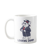 Looking Sharp Dapper French Bulldog Funny Coffee M