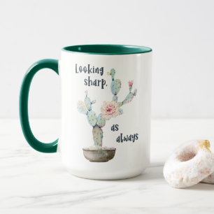 Looking sharp! mug