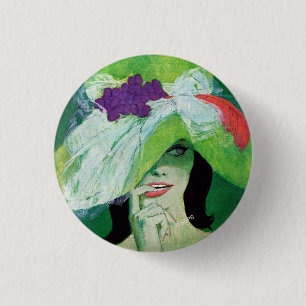 Looking the Other Way 3 Cm Round Badge