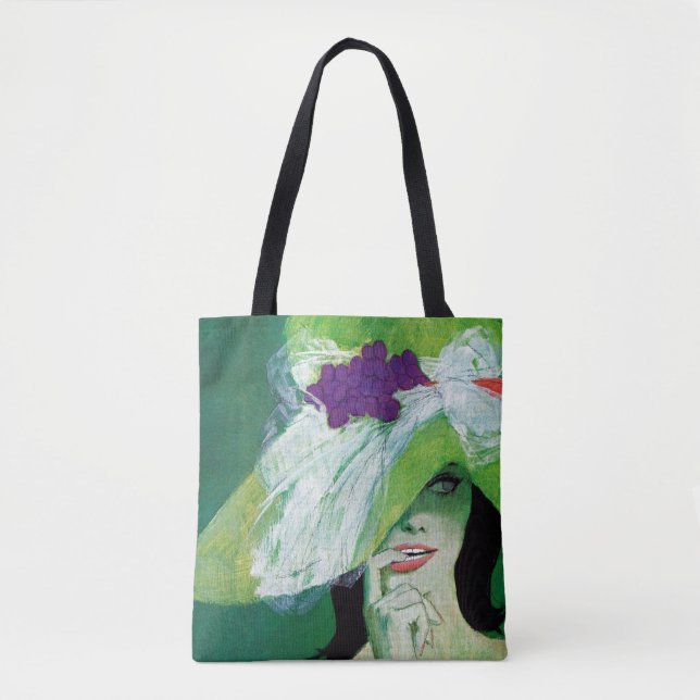 Looking the Other Way Tote Bag (Front)