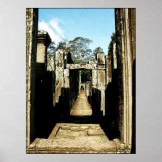 Looking thru Cambodian History Poster