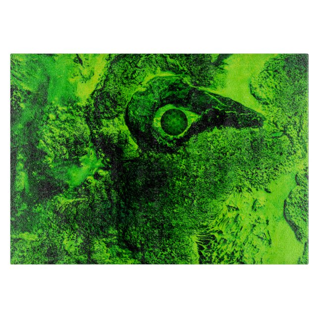 looking to green cutting board (Front)
