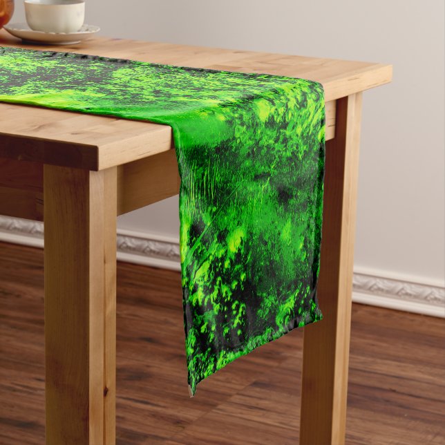 looking to green medium table runner (In Situ)