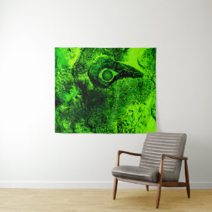 looking to green tapestry