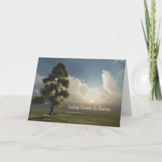 Looking Towards the Heavens Notecard