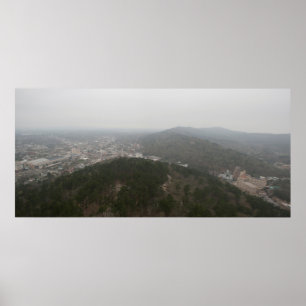 Looking Towards West Mountain, Hot Springs, AR Poster