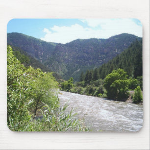 Looking up River mousepad