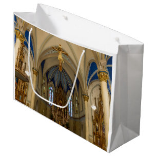 Looking Up St Peter Altar Large Gift Bag