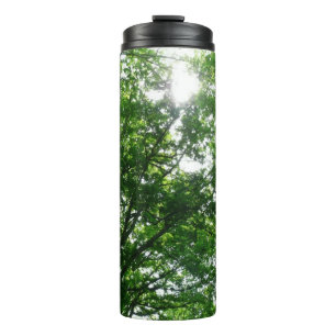 Looking Up to Summer Trees Thermal Tumbler
