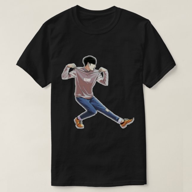 Lookism Gun webtoon  Gun   T-Shirt (Design Front)