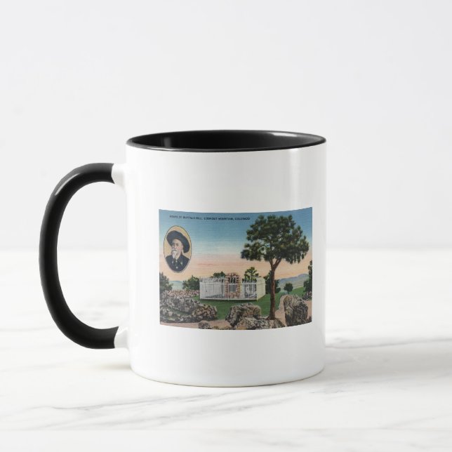 Lookout Mountain, Colorado Mug (Left)