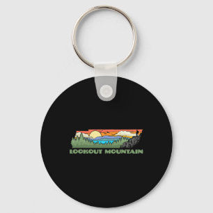 Lookout Mountain Tennessee Nature Outdoor Hiking R Key Ring