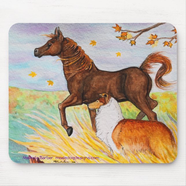 "Lookout Ridge" mousepad (Front)