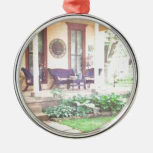 Looks Inviting for an afternoon tea Metal Tree Decoration