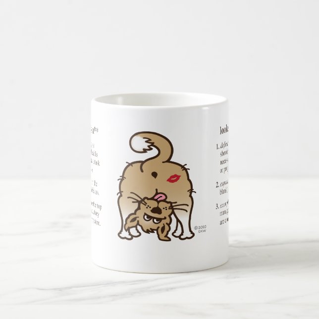 " Looks Like Fido's A** " (definition) Coffee Mug (Center)