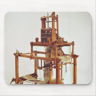 Loom designed by Joseph Marie Jacquard Mouse Pad