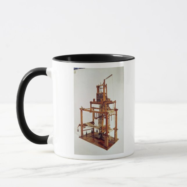 Loom designed by Joseph Marie Jacquard Mug (Left)