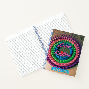 Loom Knitters Spiral Notebook