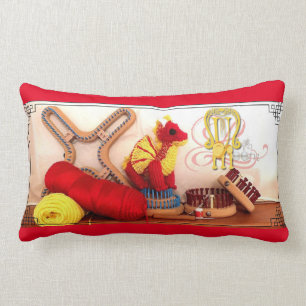Loom Knitting Pillow