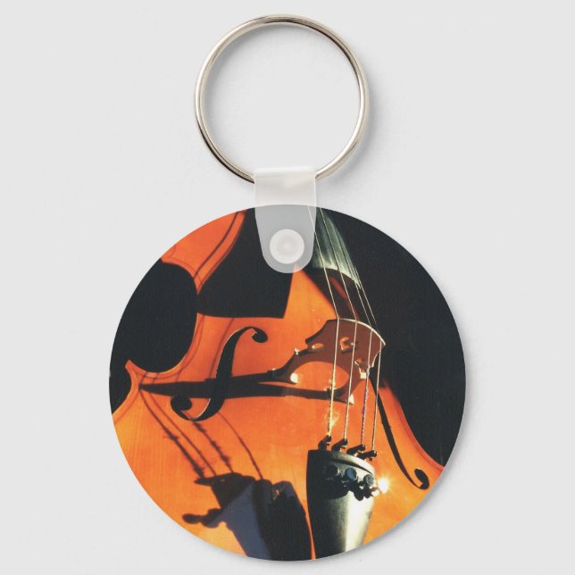 Looming Cello keychain (Front)