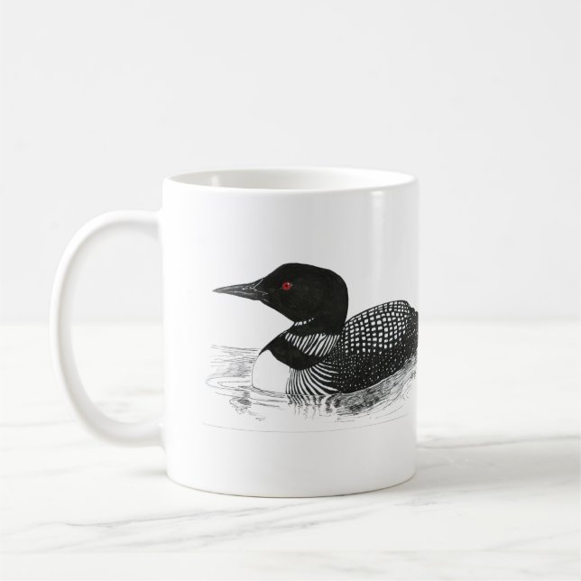 Loon Art Mug (Left)