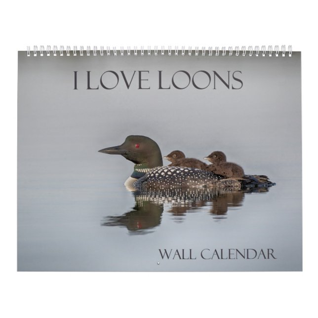 Loon Calendar - large size  (Cover)