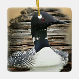 Loon Ceramic Ornament