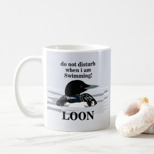 Loon Common Loon Bird Lake Funny Coffee Mug