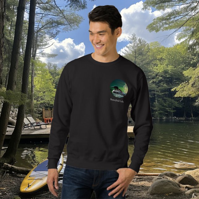 Loon Family Butterfield Lake Sweatshirt (Creator Uploaded)