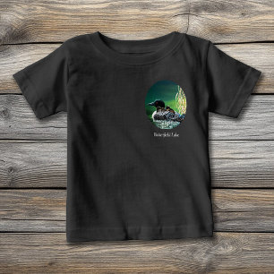 Loon Family Butterfield Lake Toddler T-Shirt