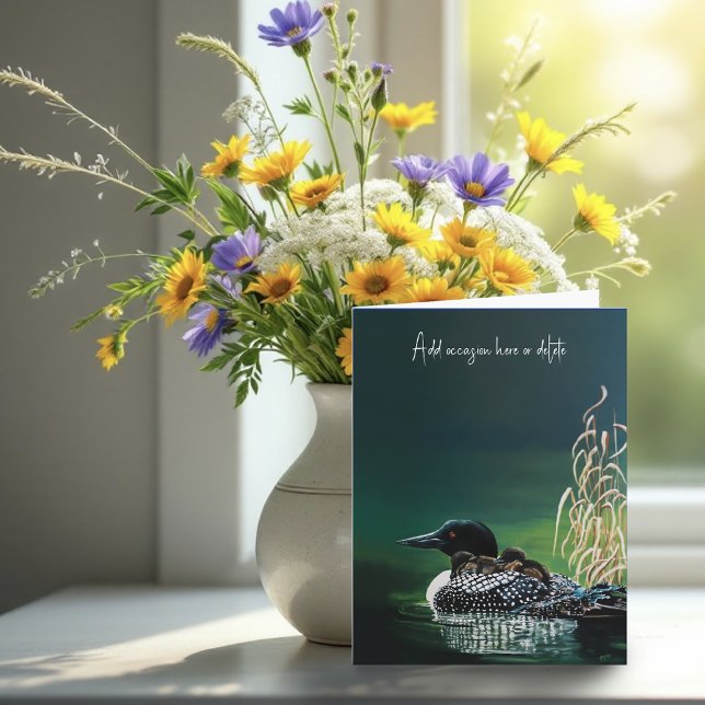 Loon Family Outing Card (Creator Uploaded)