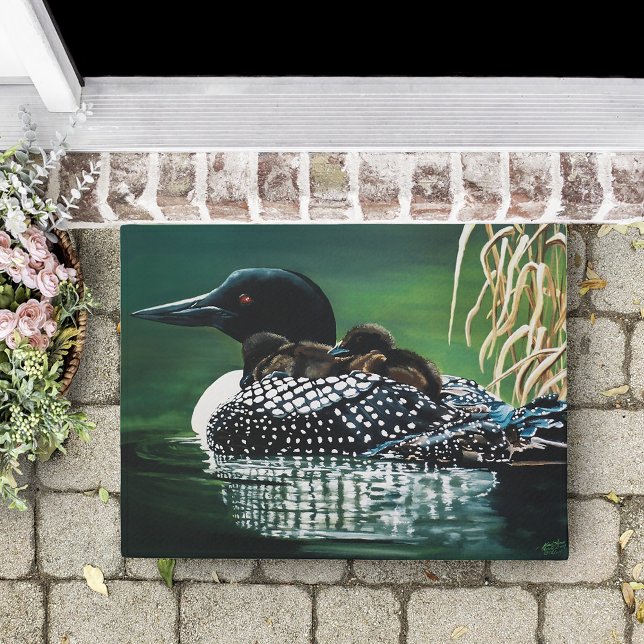 Loon Family Outing Doormat (Creator Uploaded)