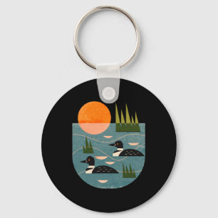 Loon Lake Key Ring