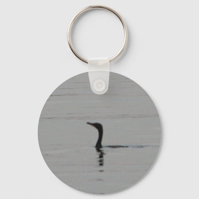 Loon on the Lake Key Ring (Front)